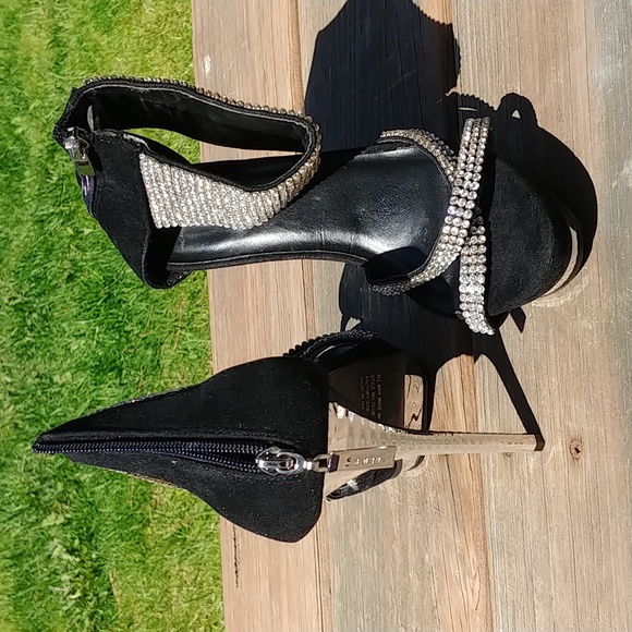 *NEW* Sexy rhinestone platform stiletto heels - Picture 5 of 11